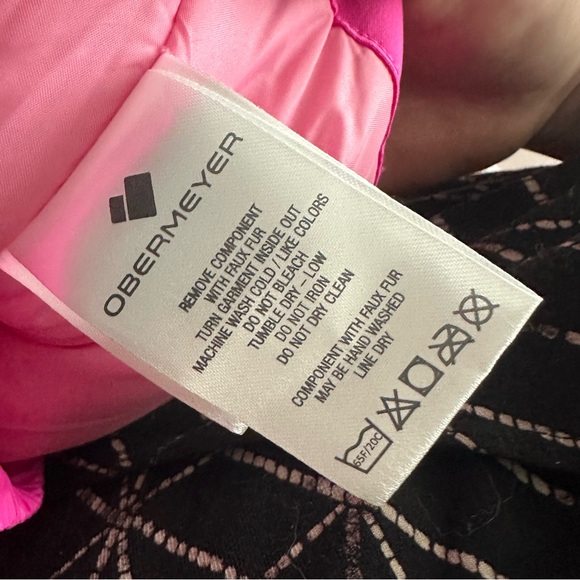 Obermeyer Katelyn Preschool Girls Jacket (faux fur) 2021 NWT - Picture 13 of 16